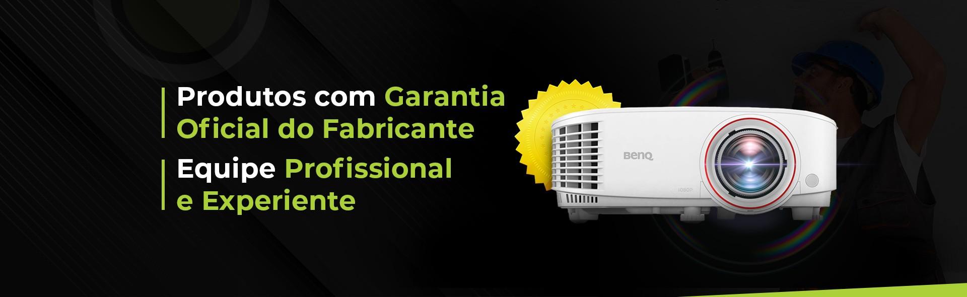 Projetores com garantia Oficial