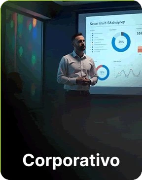 Projetores para uso corporativo