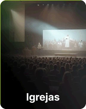 Projetores para uso em igrejas