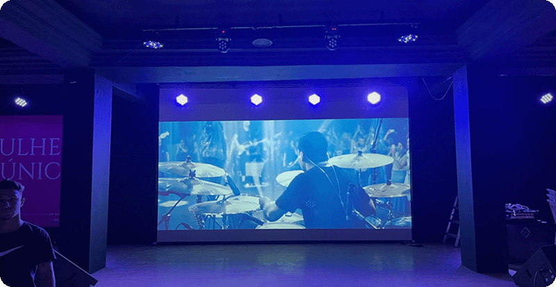 Projeo em igreja - exemplo 2