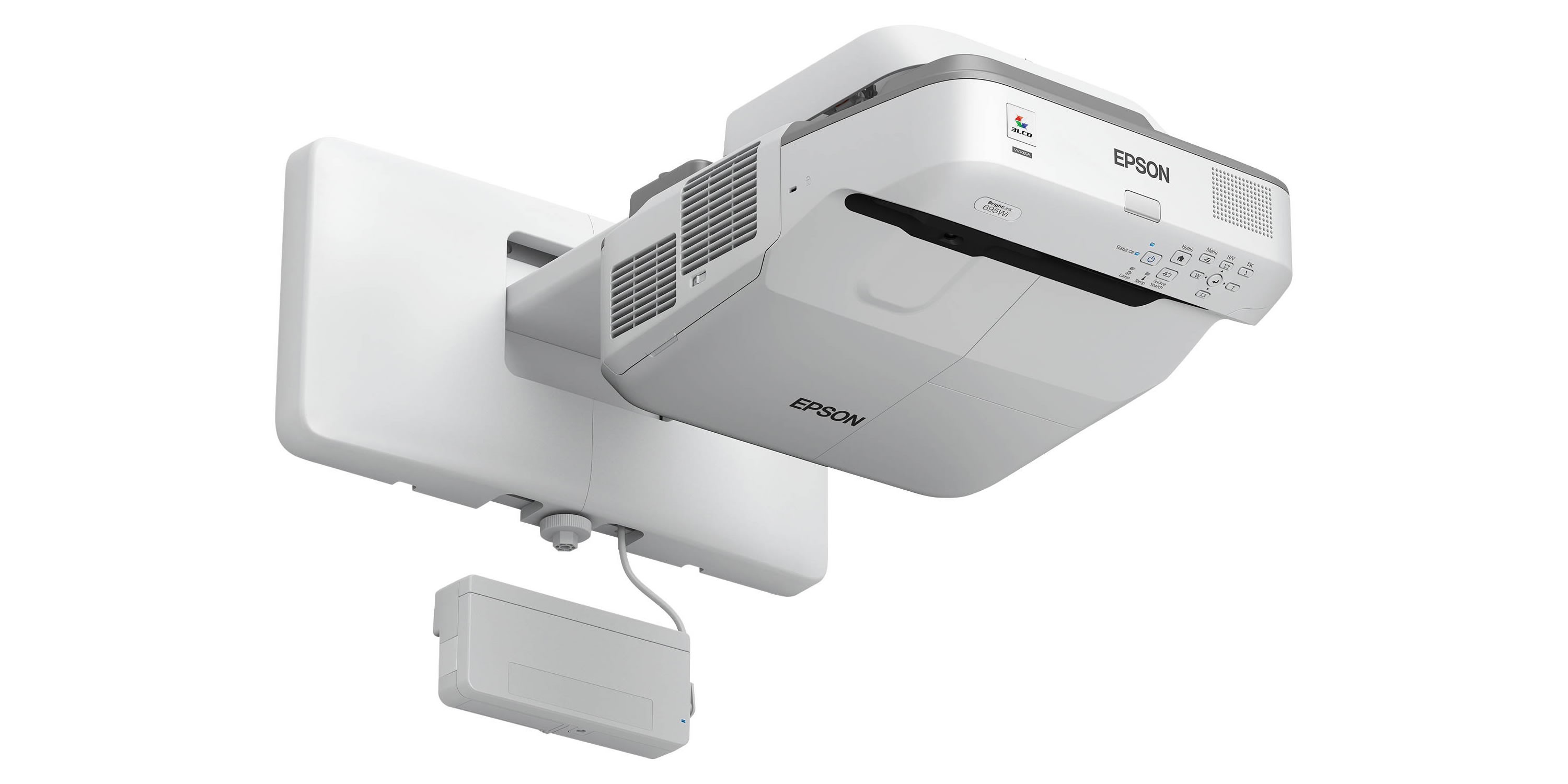 Projetor Epson BrightLink 695Wi, 3500 Lúmens, WXGA, C/Suporte