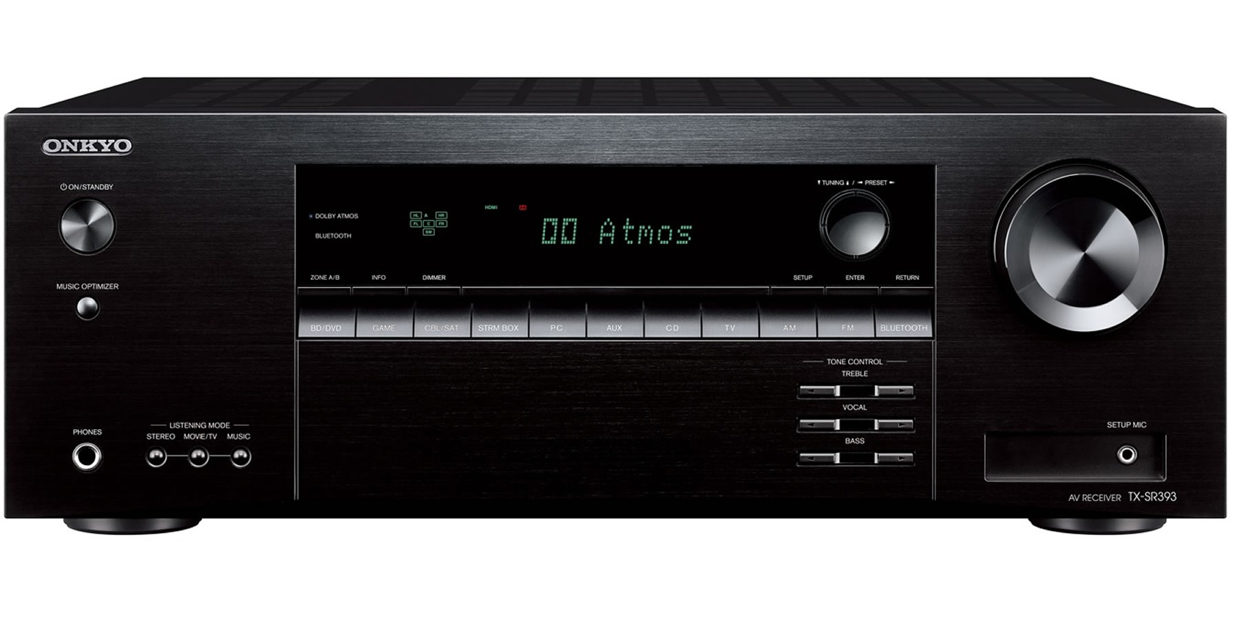 Receiver Onkyo TX-SR393 | Global Projetores