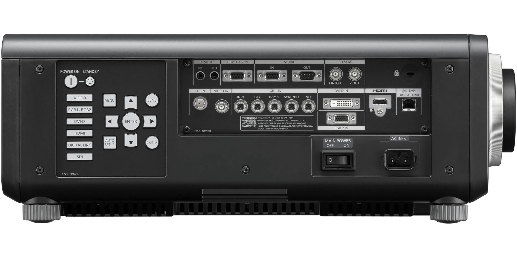 Projetor Panasonic PT-DZ870UK, 8500 Lúmens, WUXGA | Global Projetores