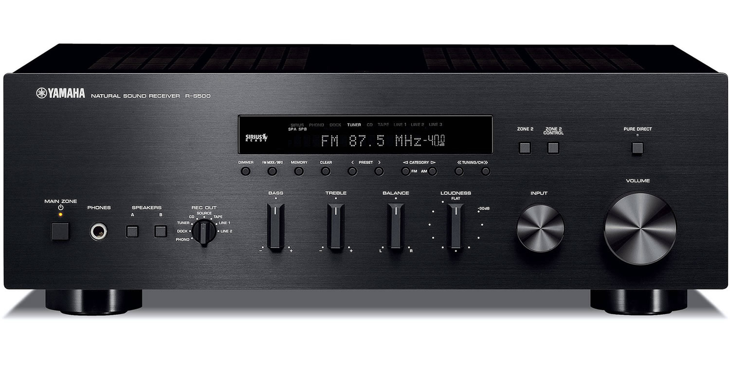 Receiver Yamaha R-S500, 2.0, Stereo, Network, A/V Receiver