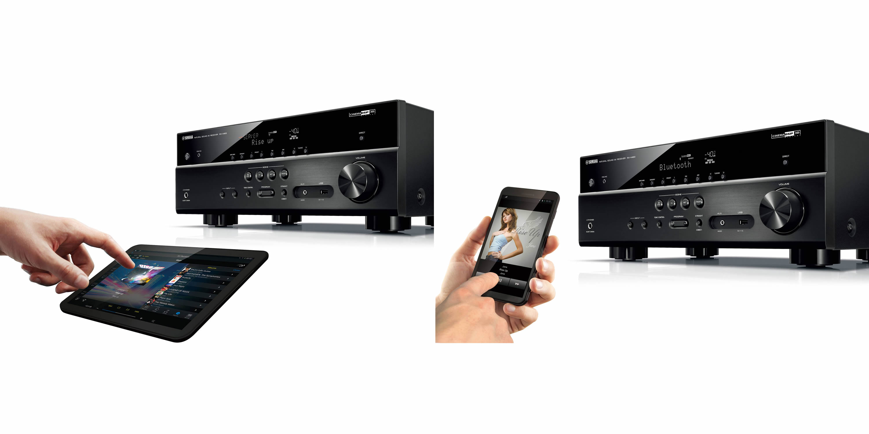 Receiver Yamaha RX-V483, 5.1, Network, A/V Receiver | Global